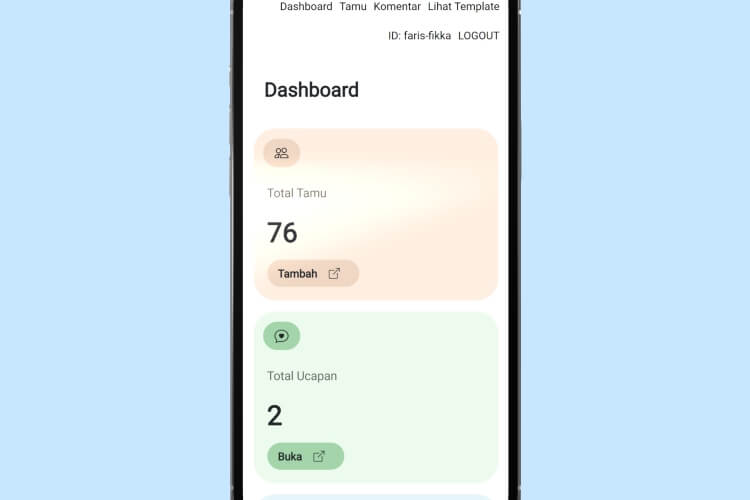 Gambar Cerita Cinta Kita Dashboard Alt text untuk gambar
