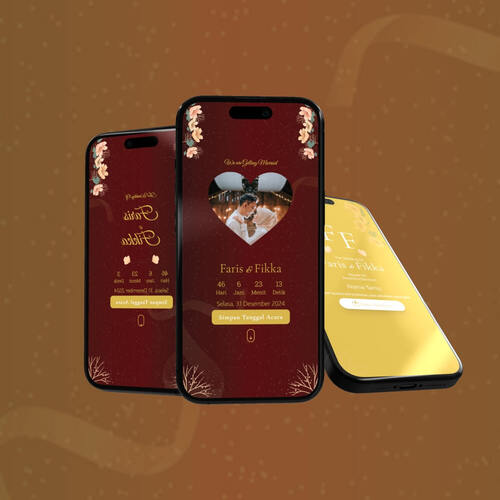 Maroon Hues Sparkle Gold and Glamorous Red