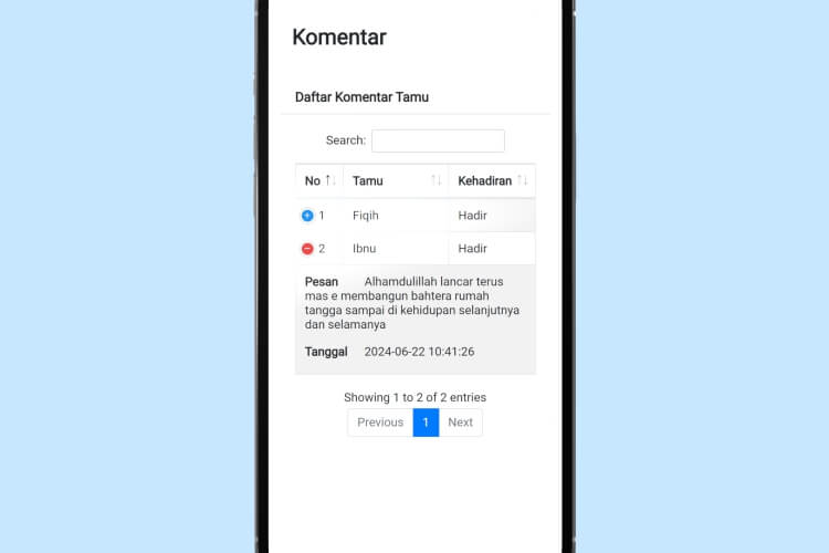 Gambar Cerita Cinta Kita Dashboard Alt text untuk gambar